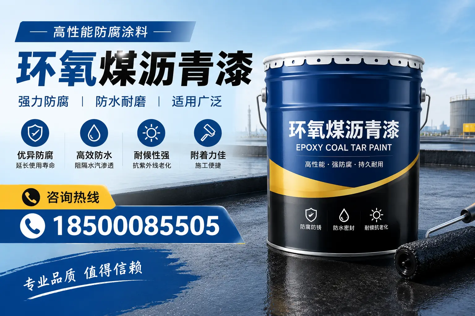 环氧煤沥青漆的主要成分与功能,侯马用户深度了解